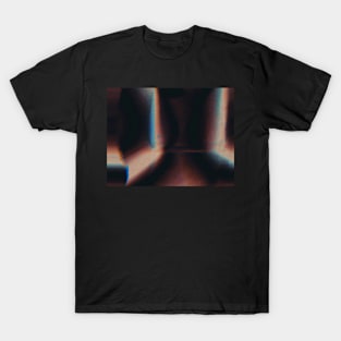 Abstract Trippy Prism Glitch T-Shirt